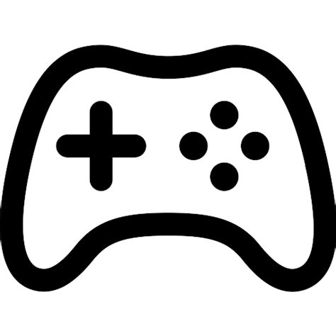 Game Controller Outline Icon Vector Download Free