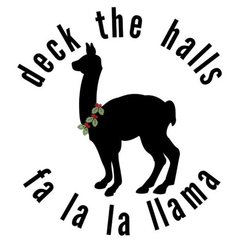 Fa La La Llama Ornament Mad In Crafts