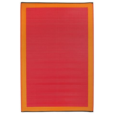 Rated 5 out of 5 stars. Fab Rugs Skien World Orange Indoor/Outdoor Area Rug ...
