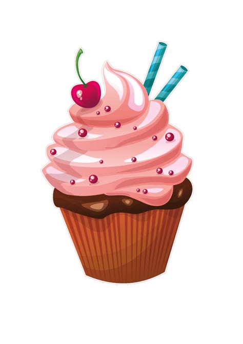 Cupcakes & Muffins Frosting & Icing Cupcakes & Muffins Birthday cake - cupcakes vector png ...