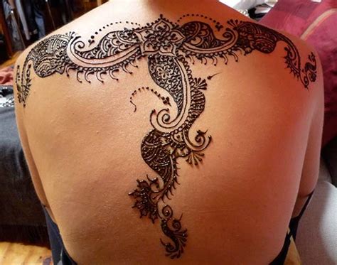 Henna Mehndi Tattoo Designs Idea For Back Tattoos Ideas