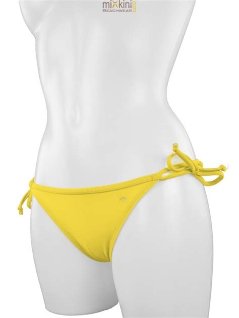 Triangel Bikini Hosen Gelb Sexy Gelbe Bikini Mode Mixkini Beachwear