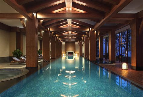 The Gorgeous Heated Indoor Pool At The Intercontinental Onethousand