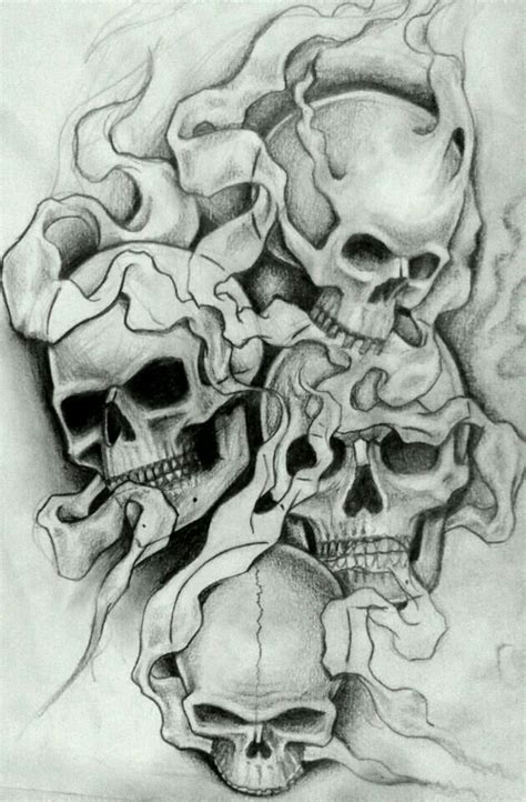 Skulls Evil Skull Tattoo Skull Sleeve Tattoos Skull Tattoo Design