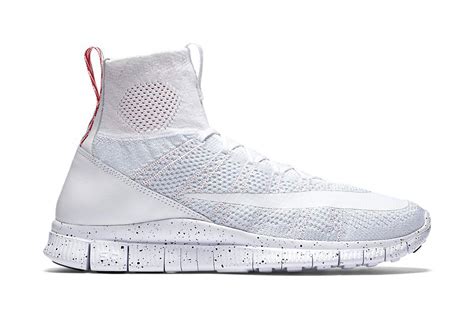 An Official Look At The Nike Free Flyknit Mercurial Superfly All White