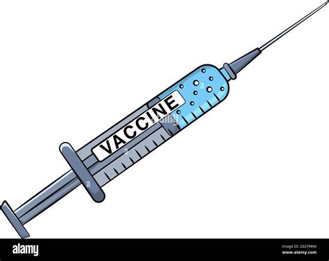 Vacuna De Dibujos Animados Imágenes Recortadas De Stock Alamy