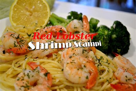 I give you the recipe for 500 g of large pink shrimps. Red Lobster Shrimp Scampi