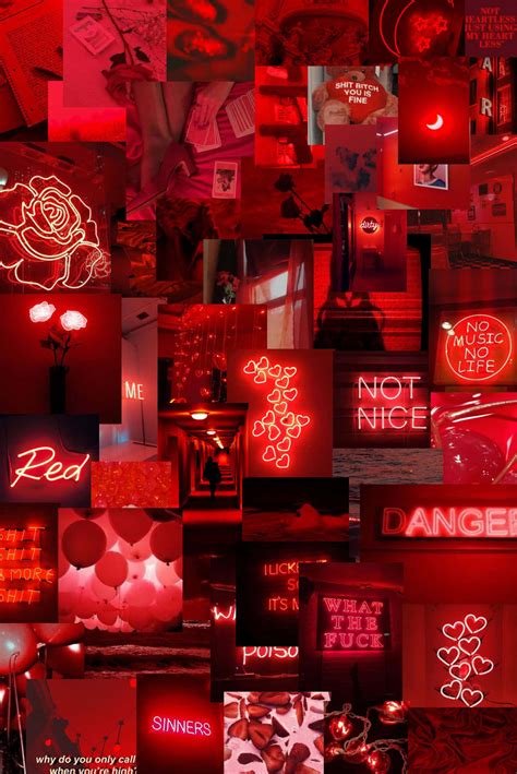 Download Aesthetic Red Background 2048 X 3068