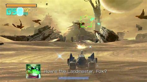 Star Fox Zero Titania A Fox In The Desert Gameplay Direct Feed Wii
