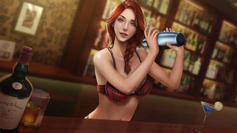 Logan Cure Aileen Murphy Sexy Airlines Playduction Sexy Airlines Wall Game Cg Highres