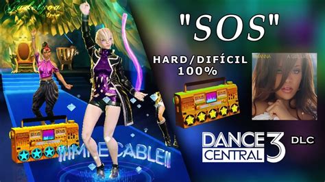 sos dance central 3 on hard 100 gold stars youtube