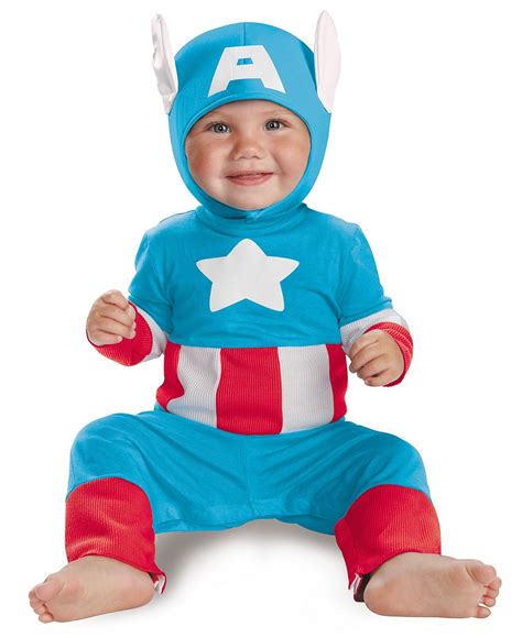 Disguise Baby Costume Baby Boys Captain America Kutie Costume