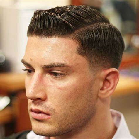 Low taper fade with hard side part. 51 Best Hairstyles For Men To Get In 2019