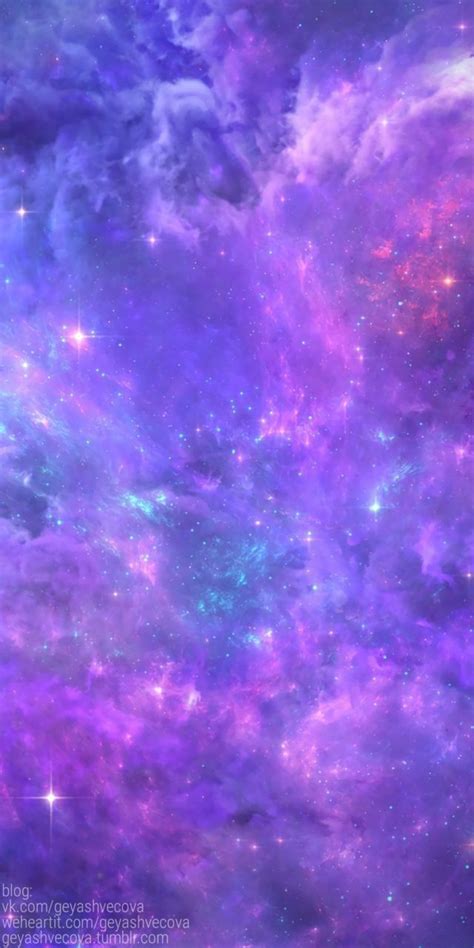 Pin By Günel Selimova On Kaydettiklerim Cute Galaxy Wallpaper Purple