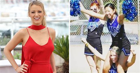 Blake Lively Shares Throwback Cheerleading Photo On Instagram Teen Vogue