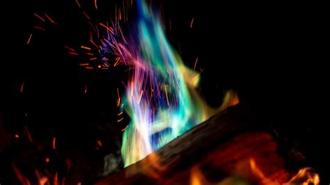 Wallpaper Bonfire Fire Dark Sparks Flame Hd Picture Image