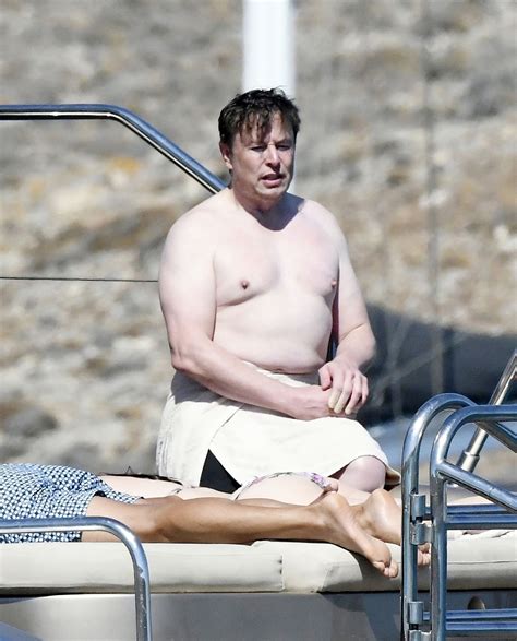 Elon Musk Tweets Free The Nip After Going Shirtless In Mykonos