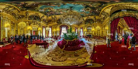 360° View Of Appartements Napoléon Iii Grand Salon Louvre Alamy