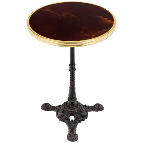 French Parisian Antique Bistro Table For Sale At 1stdibs