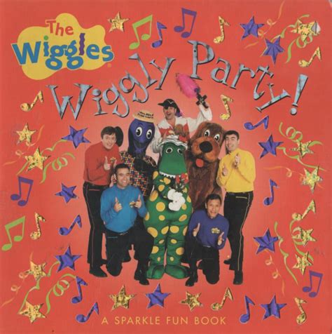The Wiggles Wiggly Party A Sparkle Fun Book Very Good 2008
