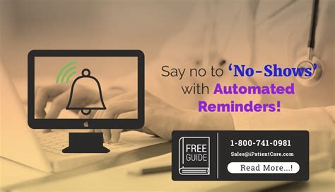 Say No To ‘no Shows With Automated Patient Reminders By