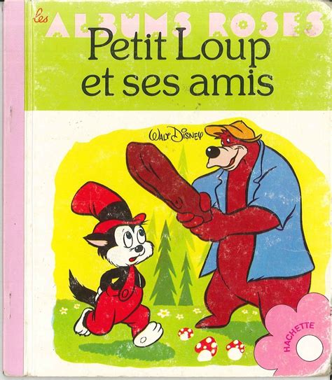 Petit Loup Et Ses Amis Vintage Illustration Comic Book