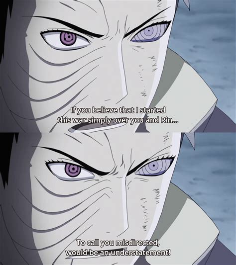 Friendly Reminder That Obito Didnt Start A War Over Rins Death R