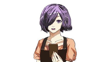 Download 1920x1080 Wallpaper Cute Purple Hair Anime Girl Touka