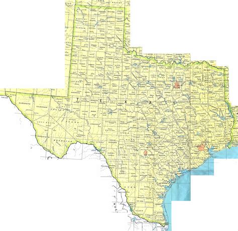 Texas City Map