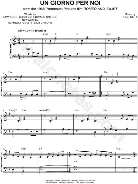 josh groban  giorno  noi sheet  easy piano   minor transposable