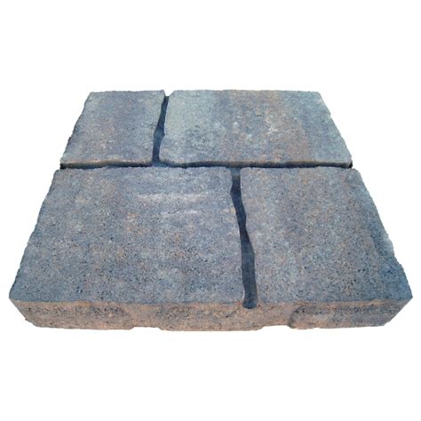 Four Cobble 16 In L X 16 In W X 2 In H Patio Stone In The Pavers