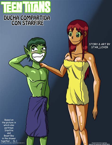 Ducha Compartida Con Starfire Teen Titans Ver Comics Porno Gratis