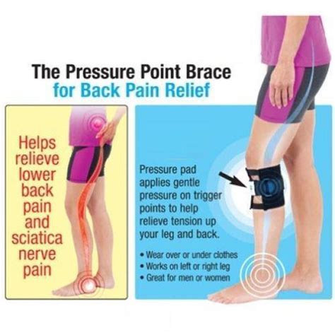 Sciatic Nerve Brace Sciatica Acupressure Leg And Back Pain Relief