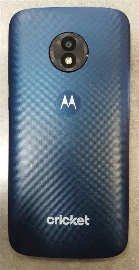 Cricket Motorola Moto E5 Cruise 16gb Blue Android Smart Cell Phone For