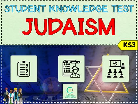 Judaism Ks3 Topic Test Teaching Resources