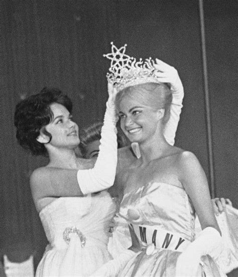 1961 Miss Universe Marlene Schmidt Of Germany Miss Universe