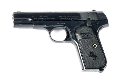 C Colt 1903 Pocket Hammerless 32 Acp Semi Automatic Pistol