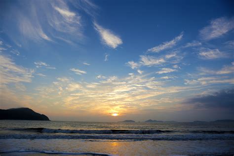 Free Images Beach Sea Coast Ocean Horizon Cloud Sky Sun