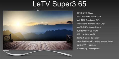 Leeco Super3 4k Tv Launched In India Price Specs And More