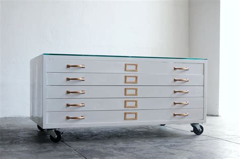 Cabinet on wheels with drawers for kitchen. How to Transform Busy Home Office with Flat File Cabinet ...