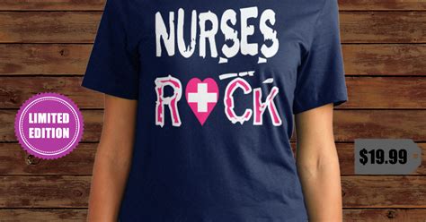 Nurses Rock Nursing Shirts Rock T Shirts Nurse Rock