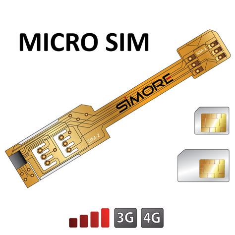 Supports 4 different sim formats. X-Twin Micro SIM - Dual SIM card adapter for Micro SIM format mobile phones and tablets | SIMORE.com