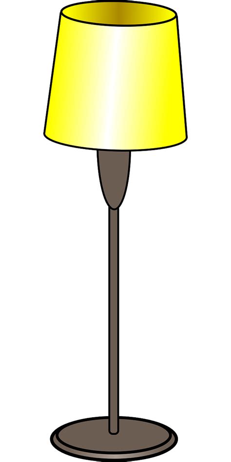 Standard Lampe Floorlamp · Kostenlose Vektorgrafik Auf Pixabay