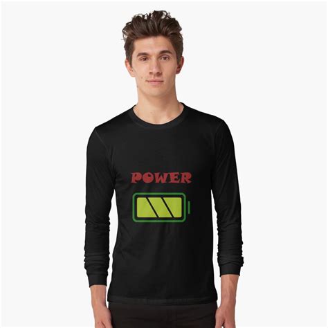Power T Shirt By Aledex Redbubble