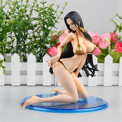 1pcs 17cm Japanese Classic Anime Figure One Piece Boa Hancock Swimsuit