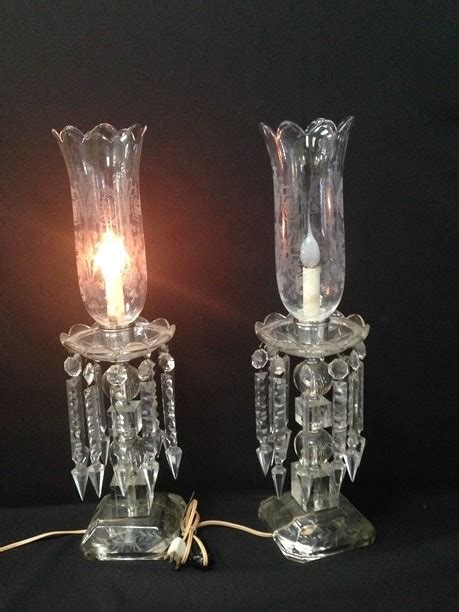 Crystal Hurricane Lamps With Prisms Lamp Design Ideas