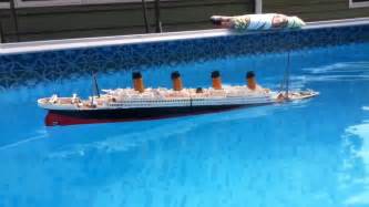 Titanic Submersible Model Sinking