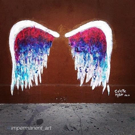 Los Angeles Wings Street Art Angel Wings Graffiti Graffiti