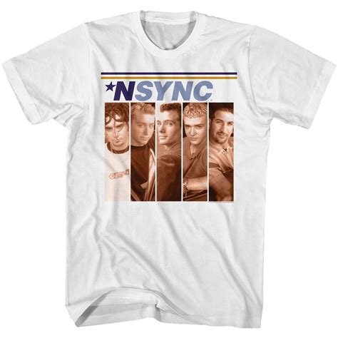 Nsync Eye Catching T Shirt Boxes Authentic Band Merch