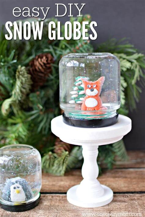 How To Make A Snow Globe Make Your Own Snow Globe